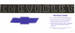 Chevrolet Parts -  Chevrolet Truck Hood Emblem Decals -Painted Grille and Hood Emblem