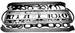 Chevrolet Parts -  Chevrolet Gasket Set Overhaul 216ci (Except 53 Powerglide)