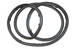 Chevrolet Parts -  Chevrolet Windshield Rubber - Trucks Without Mouldings
