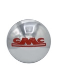 GMC Parts -  Truck Hub Cap, Chrome GMC With Red Lettering (1/2 Ton Only)