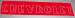 Chevrolet Parts -  Truck Hub Cap Decal, Red "Chevrolet" (4 pcs)