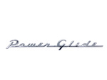 Chevrolet Parts -  Chevrolet Car Script On Trunk Lid "Powerglide"