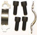 Chevrolet Parts -  Driveshaft U-Joint Lock Plates and Bolts (6 Pieces) - All Passenger, 1/2 Ton Only Trucks
