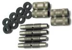 Chevrolet Parts -  Chevrolet Car Shackle Rebuild Kit -4 Pins, 4 Bushings, 8 Seals -Front or Rear