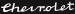 Chevrolet Parts -  Truck Decal - "Chevrolet" Script Tailgate, White