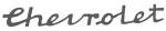 Chevrolet Parts -  Truck Decal - "Chevrolet" Script Tailgate, Chrome