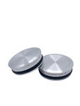 Chevrolet Parts -  Chevrolet Truck Bed Caps - Aluminum Plugs For Bed Side Hole (Brushed Aluminum)