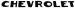 Chevrolet Parts -  Truck Decal. "Chevrolet" Script Tailgate. Black