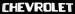 Chevrolet Parts -  Truck Decal - "Chevrolet" Script Tailgate, White