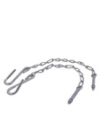 Chevrolet Parts -  Chevrolet Truck Tailgate Chains - Assembly - Stainless