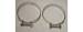 Chevrolet Parts -  Chevrolet Car Gas Filler Neck Hose Clamps For 2-1/4" I.D.