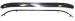 Chevrolet Parts -  Chevrolet Bumper (Polished Stainless) - No Holes (Studs For Brackets Welded To Back)