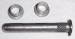 Chevrolet Parts -  Chevrolet Car Door Hinge Pin (Stainless Steel) With 2 Bushings, 11/32" X 2-3/8"