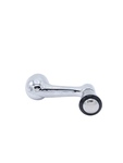 Chevrolet Parts -  Vent Crank. Chrome With Original Black Knob