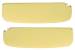 Chevrolet Parts -  Chevrolet Car Sunvisor Set Presewn And Ready To Use