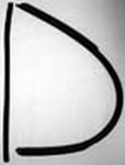 Chevrolet Parts -  Chevrolet Car Front Door Vent Rubber and Vertical Seal - Wagon