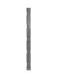 Chevrolet Parts -  Chevrolet Car Windshield Center Divider, Weld In Replacement With Nuts