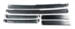 Chevrolet Parts -  Chevrolet Car Sill Plates - Special Deluxe 4-Door, Aluminum