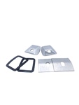 Chevrolet Parts -  Chevrolet Car Windshield Wiper Conversion Kit Shaft Cover, Chrome