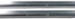 Chevrolet Parts -  Chevrolet Car Sill Plates -Sedan Delivery -Aluminum