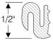 Chevrolet Parts -  Chevrolet Car Pinchweld Rubber (Retains Moulding)
