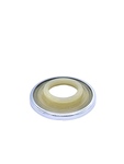 Chevrolet Parts -  Chevrolet Car Escutcheon Ivory With Chrome Ring