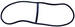 Chevrolet Parts -  Chevrolet Windshield Rubber - Cars Without Moulding, Stylemaster and Master Deluxe