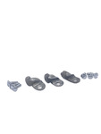 Chevrolet Parts -  Chevrolet Car Convertible Top Striker Set - Stainless, Unfinished Quality (No Latches) -Cabriolet