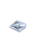 Chevrolet Parts -  Chevrolet Car Door Striker, Latch. Spring Loaded, Chrome. 39-40 and 41-42 Sedan Delivery Back Door