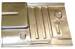 Chevrolet Parts -  Chevrolet Car Floor Repair Panel - Right Front, Die Stamped