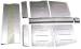 Chevrolet Parts -  Floor Repair Panels - Rear Set. Coupe Or Sedan