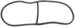Chevrolet Parts -  Chevrolet Car Windshield Rubber - Station Wagon