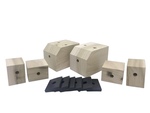 Chevrolet Parts -  Chevrolet Truck Bed Mount Blocks and Pads For 1/2 Ton