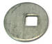 Chevrolet Parts -  Chevrolet Truck Washer For Bed Wood, Steel, Offset Square Hole, 1/2 Ton