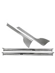 Chevrolet Parts -  Chevrolet Car Sill Plates -Aluminum, 4-Door and Wagon