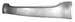 Chevrolet Parts -  Chevrolet Car Panel Below Trunk Lid. Fleetline Fastback