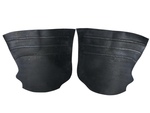 Chevrolet Parts -  Chevrolet Car Gravel Shields (Rubber) 2-Door (Except Sedan Delivery)