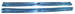 Chevrolet Parts -  Chevrolet Car Sill Plates, 2-Door -Aluminum -Except Convertible and Sedan Delivery