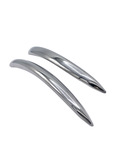 Chevrolet Parts -  Chevrolet Car Gravel Shield Trim -Rear Fender, Stainless - 2 Door Models Only