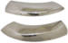 Chevrolet Parts -  Chevrolet Car Gravel Shields -Rear Fender, Stainless - 2 Door Models Only