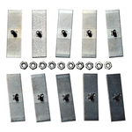 Chevrolet Parts -  Chevrolet Car Gravel Shield Clips - 2-Door Models