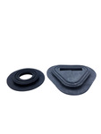 Chevrolet Parts -  Chevrolet Gas Pedal Carpet Grommets, And Dimmer Switch - Black Rubber