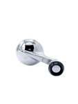 Chevrolet Parts -  Vent Crank With Black Knob. Chrome (Superior)