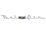 Chevrolet Parts -  Chevrolet Car Fender Script "Bel Air" 1953-54 Rear