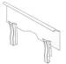Chevrolet Parts -  Chevrolet Truck Bed Side Panel, Left - Complete. 1/2 Ton