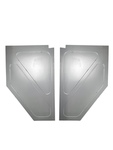  Parts -  Truck Kick Panels Bead Rolled Steel