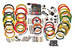  Parts -  Wiring Harness - 'Highway 15' Nostalgia (Braided and Lacquered Wiring Kit)