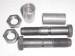 Chevrolet Parts -  Chevrolet Truck Bolt and Bushing - Fixed End Front Springs For 1/2ton and 3/4ton, 2-Piece