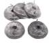 Chevrolet Parts -  Chevrolet Car Splash Apron Pads, -Rear Bumper Bracket