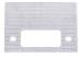Chevrolet Parts -  Chevrolet Car Dakota Digital. Aluminum Radio Panel (With Radio Shaft Holes)
